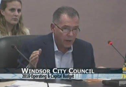 Windsor City Council 2016   Budget Meeting