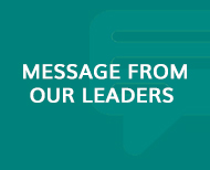 A message from our leaders